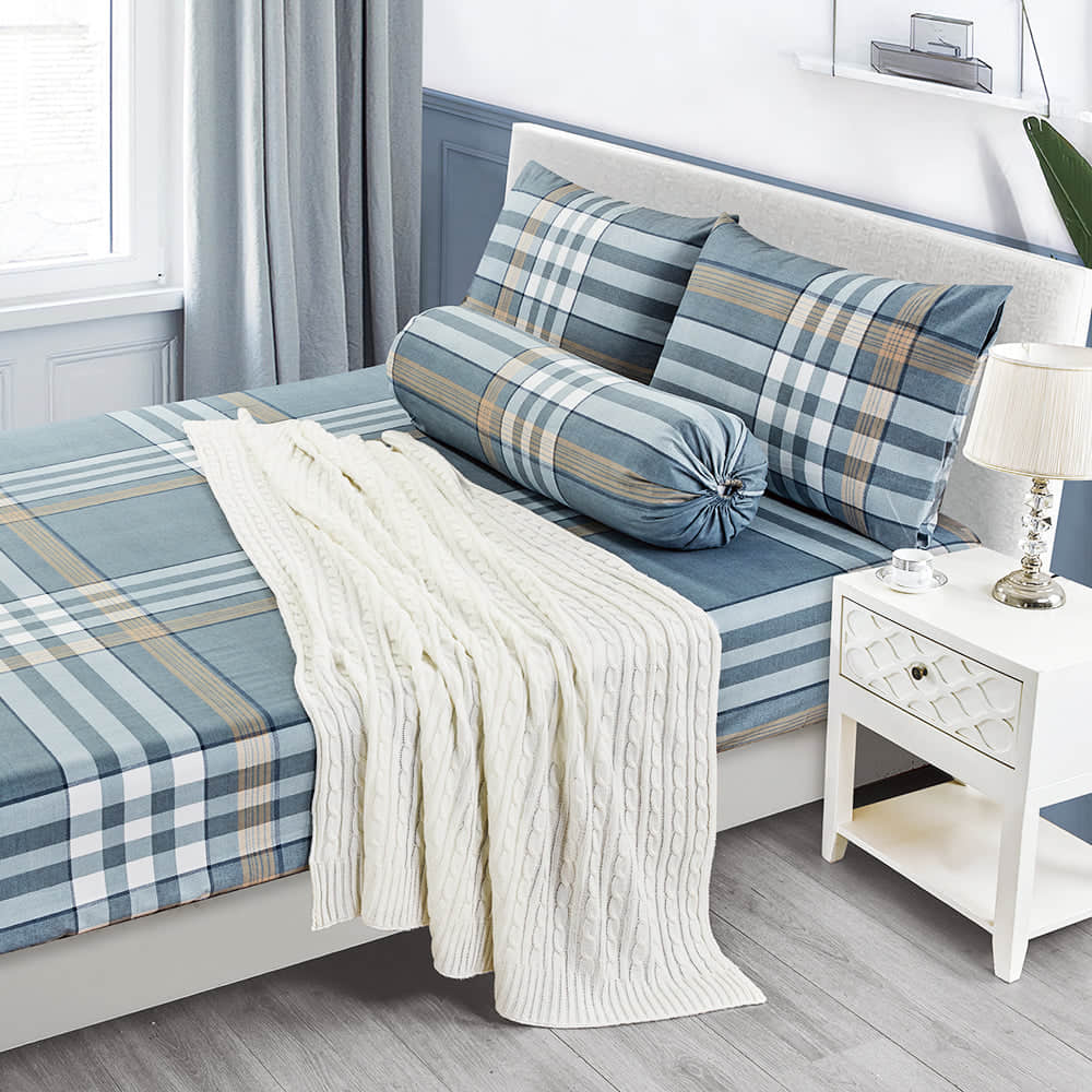 RELAX MELVIN FITTED SHEET SET